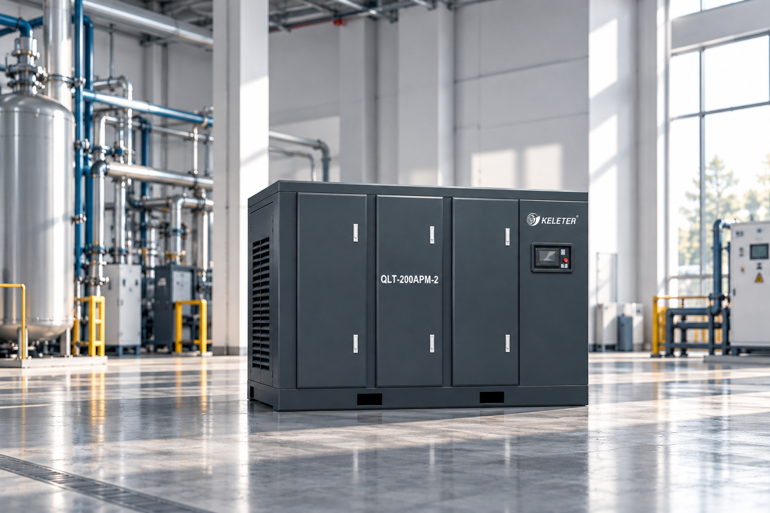 QLT-200APM-2 Two-Stage PM VSD Compressor