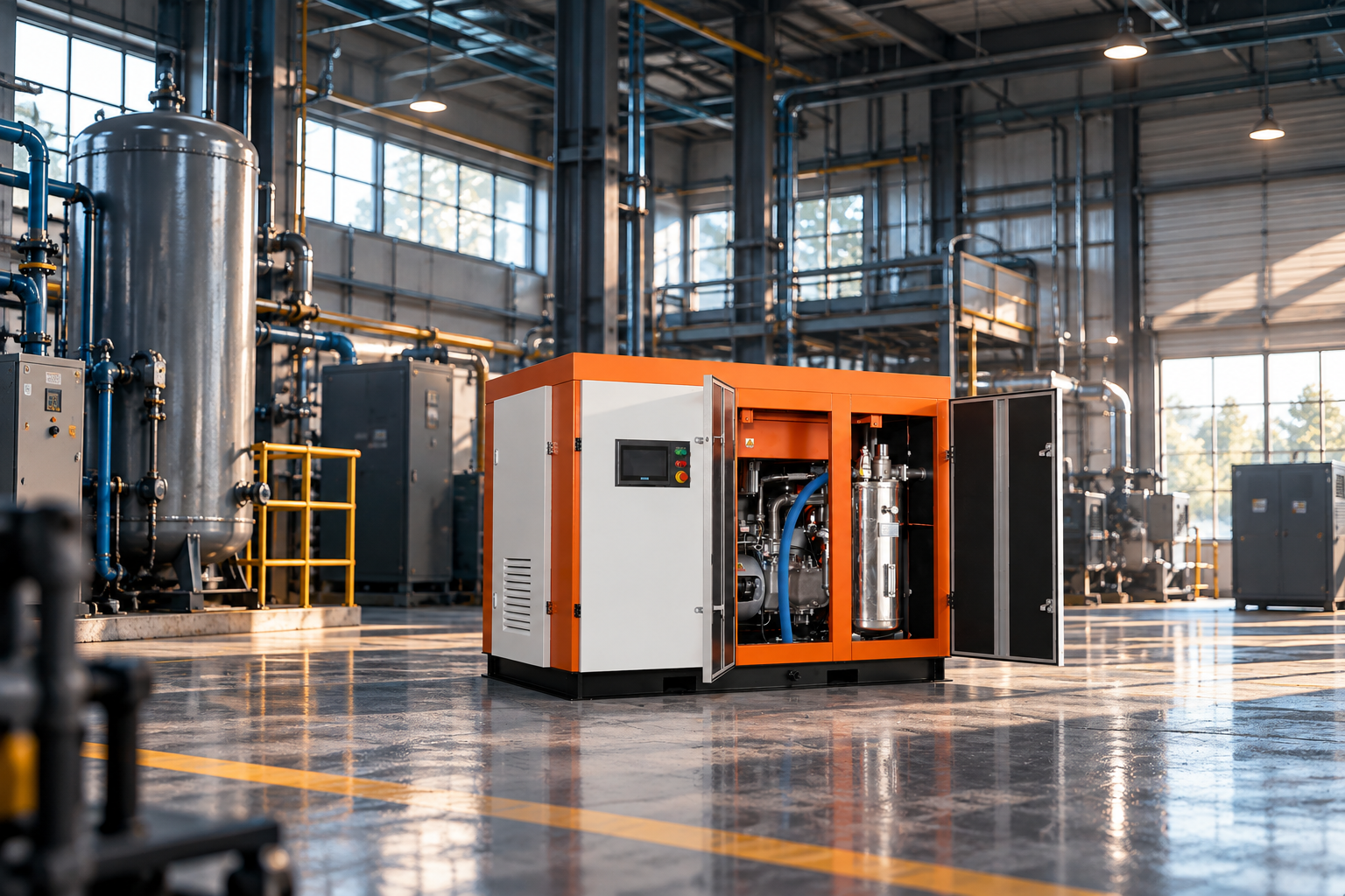 QLT-ALK Water-Cooled Compressor