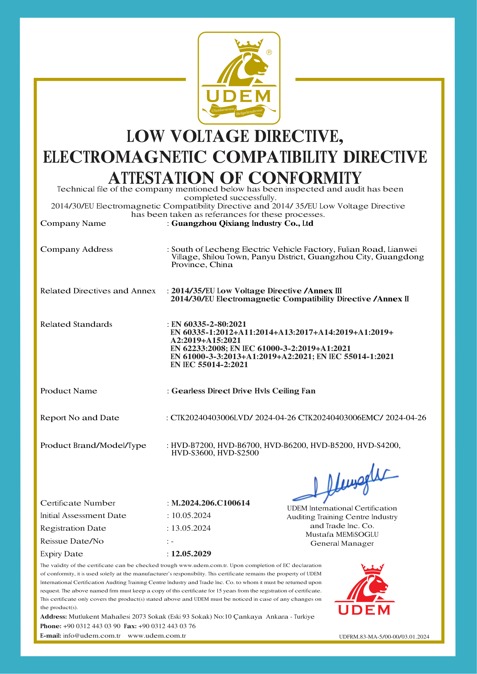 RoHS Certification