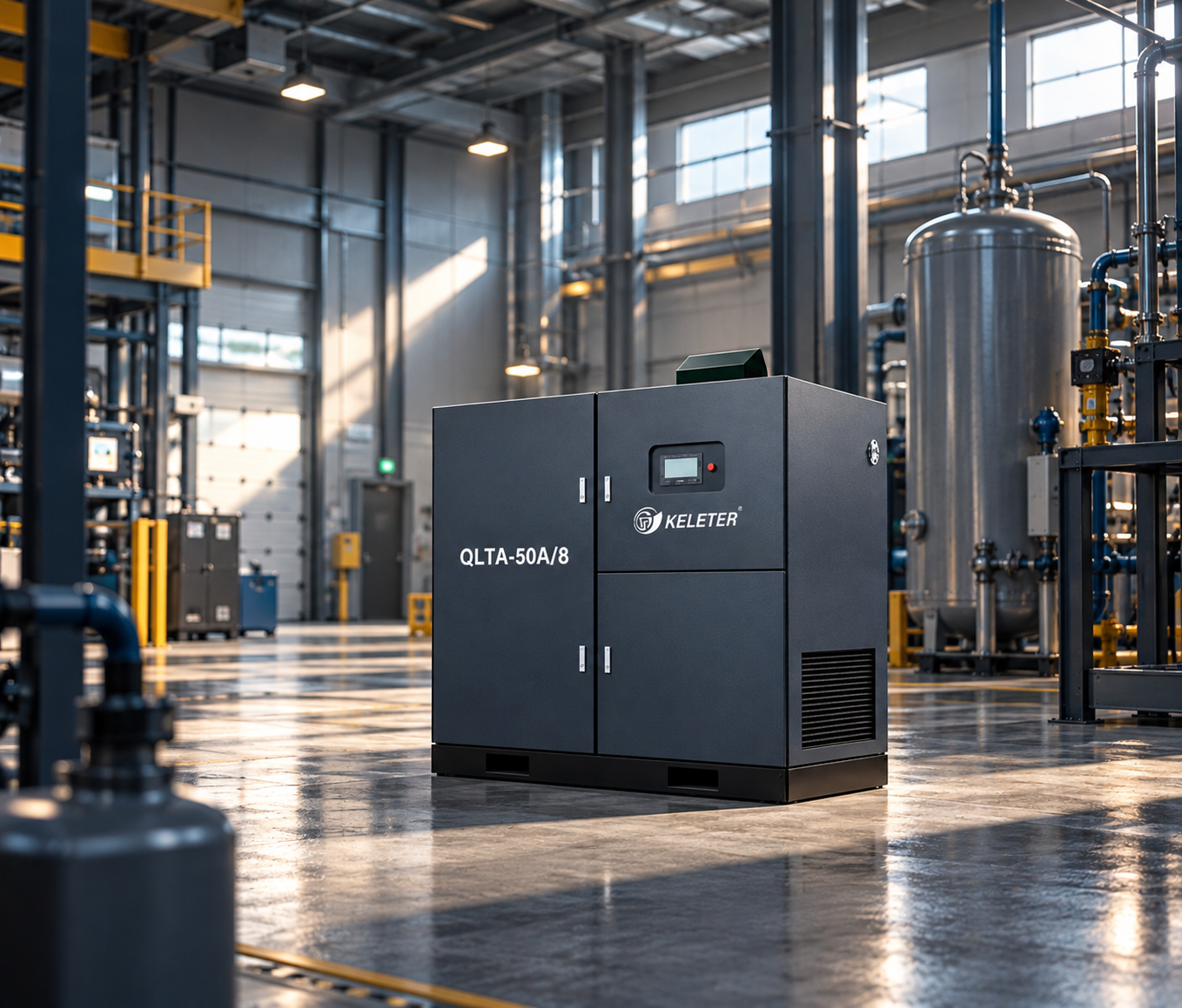 QLT- A/8 Oil-Free Spiral Compressor